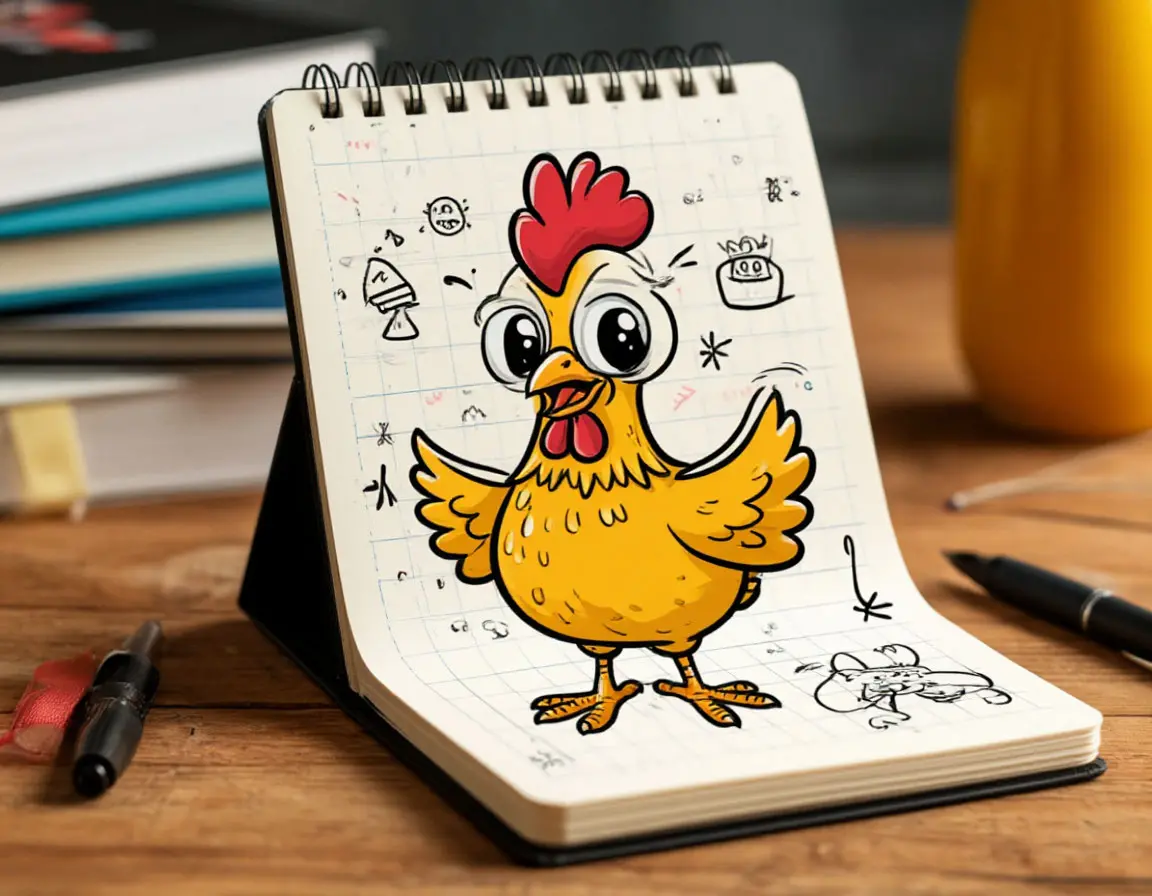Notebook doodles evolving into level mockups