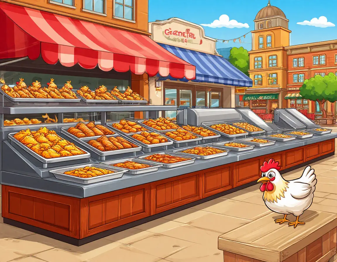 Canteen Market: trays, conveyors, and short-fuse drills for two-bomb stairs