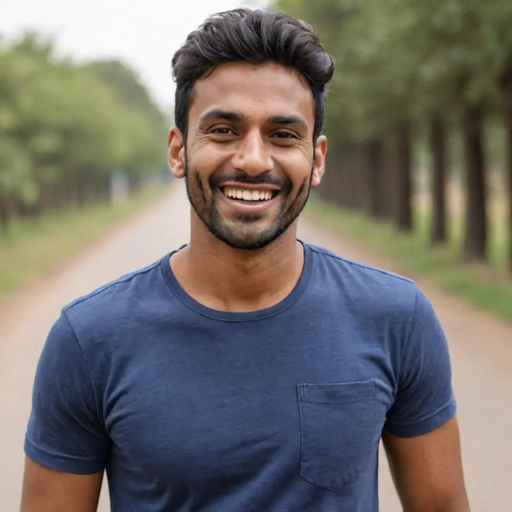 Portrait of Kabir Rao — Lead Programmer